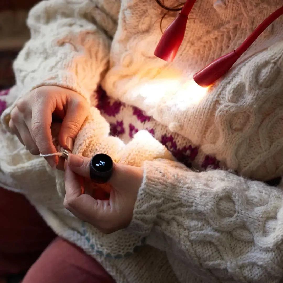 Vindora Örgü Lambası (Şarj Edilebilir / 3 Farklı Işık Modu)