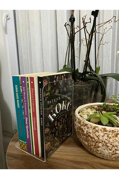 Vindora Ergonomik Akrilik Kitap Sayfası Tutucu (Thumb Page Holder)